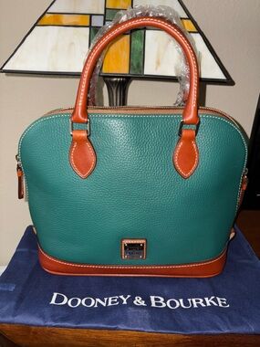 NWT Dooney & Bourke Zip Zip Satchel